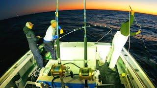 Raw Unedited Fight with a GIANT Bluefin Tuna!