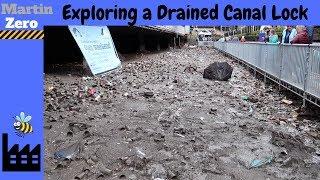 Exploring a Drained Canal Lock