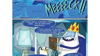 Hora de aventuras Princesa chicle x Marceline comic