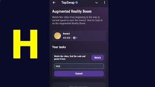 Augmented Reality Boom | Tapswap Code | How to Cash In on the Augmented Reality Boom