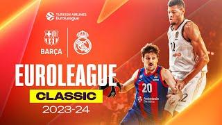 El Clásico Thriller | Barcelona - Real Madrid | EUROLEAGUE CLASSIC GAME 2023-24