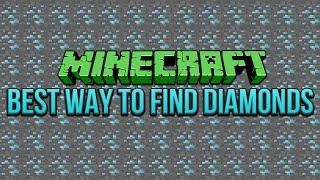 Best Way To Find Diamonds Minecraft 1.9 & 1.8 Tutorial