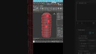 Correct vs Methods for Polygon Selection in 3Ds Max #shorts #3dsmax  #modelingtips #tips #selection