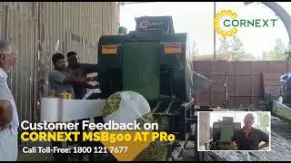 Cornext Silage Baler - MSB500 AT PRO - Customer Feedback