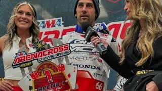 Vince Friese Perfect Arenacross Debut