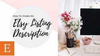 How To Properly Create An Etsy Listing | Etsy Tutorial