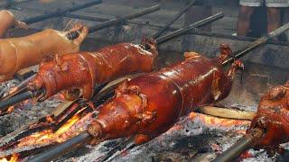 BEST PORK LECHON in Cebu | Philippines Street Food
