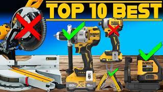 TOP 10 DeWALT Tools WORTH Your MONEY!