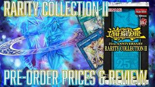 YUGIOH Rarity Collection 2 Pre-Order Prices, Set Review & MORE!