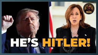 KAMALA CALLS TRUMP HITLER, FROM THE WHITE HOUSE.  IT'S ALMOST LIKE THEY WANT HIM DEAD