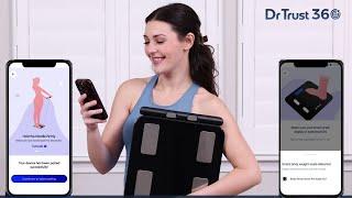 Dr Trust USA 532 Eight Electrode Digital Body Weight BMI Machine & Fat Analyzer with IOS/Android App