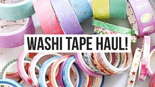 Washi Tape Haul! Unboxing a Surprise Box from The Washi Tape Shop!