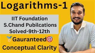 Logarithm - Lecture 1 | Class 9 | Unacademy Foundation - Maths | rkc math | s chand IIT foundation