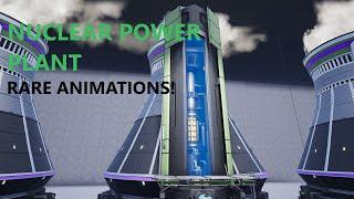 Satisfactory Nuclear Power Plant RARE ANIMATIONS!