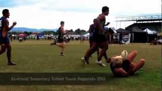 Kings College Auckland Secondary School Touch Regionals 2013