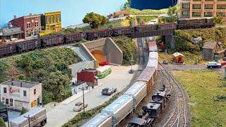 Open House at the Short Line Model Railroad Club HO Scale Model Train Layout