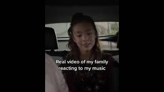 real video of my family reacting to my music