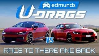 U-DRAGS RACE: BMW M2 vs. Kia EV6 GT | Quarter Mile, Handling & More!