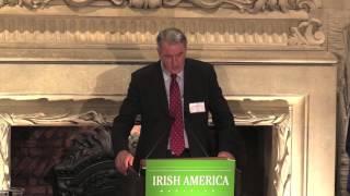 Steve Cutler delivers remarks at Irish America Healthcare and Life Sciences 50