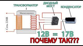 Как конденсатор увеличивает напряжение