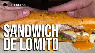 SANDWICH DE LOMO |  Confirmo que soy fanatico de la carne Argentina! 