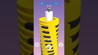 All Levels 399 Stack  Ball  Blast Throw Platforms Casual Game #short  Gameplay with FuN Games TV