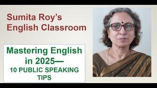 Mastering English in 2025 10 PUBLIC SPEAKING TIPS