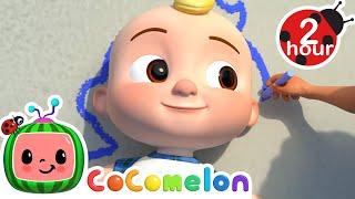 Heads Shoulders Knees and Toes | Cocomelon | Moonbug Kids - Fun Zone