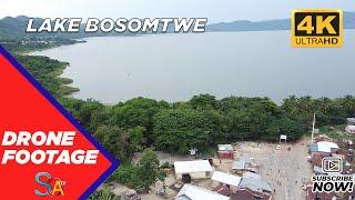 DRONE FOOTAGE - LAKE BOSOMTWE KUMASI (4K)