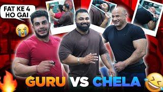 Guru Vs Chela Fight | Heavy Raw Bench Workout With Guruji | Road to Goa National EP-22 | Bhaskar