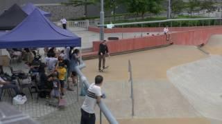 Hong Kong Street Skateboarding Contest 2016 Qualifier Piet Guilfoyle Second Run