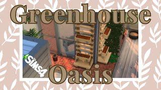 Building with The Sims 4 Greenhouse Haven Kit (No CC)