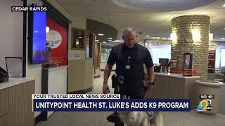 UnityPoint Health St. Luke’s Hospital works to combat rising violence with new K9 officer