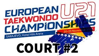 European U21 Taekwondo Championships - Sarajevo 2024 | Court 2