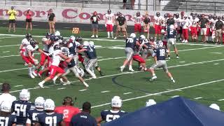 SAU Football vs. Concordia (09/11/2021) - Tom Casey hits Yemi Ward for a TD on a 4th-down play