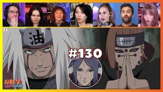 Naruto Shippuden Episode 130 | Jiraiya vs Konan & Pain | Reaction Mashup ナルト 疾風伝