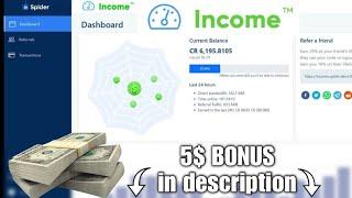 Income Spider, Referral Code & Installation