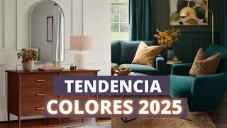 7 COLORES TENDENCIA 2025! DECORACIÓN DE INTERIORES