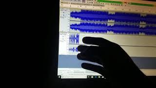 How to record while playing back audio on audacity