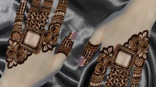 Finger Mehndi Designs 2025 ll Easy Stylish mehndi designs ll Back Hand Easy latest mehndi designs