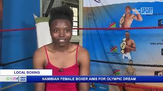 Namibian female Boxer aims for Olympic dream