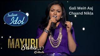 Mayuri Performing: Gali Mein Aaj Chaand Nikla x Ghoonghat Ki Aad | Indian Idol S15 | Talent Tapes |