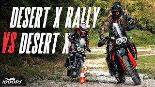 Ducati DesertX vs. DesertX Rally im knallharten Offroad-Vergleich 2024