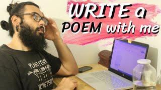 Writing a Poem ON YOUTUBE. Did it Work?!