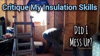 Critique My Insulation Skills - Ann's Tiny Life