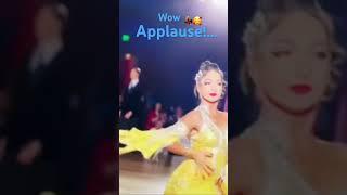 Applause!…#ballroomdance #dancers #dance #applause #dancer #dancestyle #beautiful