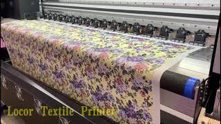 Locor High Speed 6ft 1.8m Digital Dye Sublimation Textile Printer with 3/4 pcs 4720 printheads