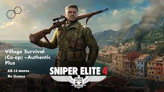 Sniper Elite 4 Village Survival Co-op Authentic Plus