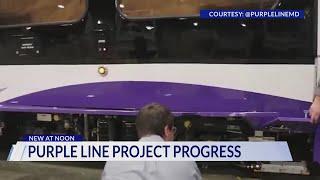 Maryland officials give a look at new Purple Line carriages