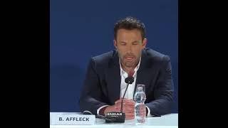 Ben Affleck Press Conference The Last Duel
